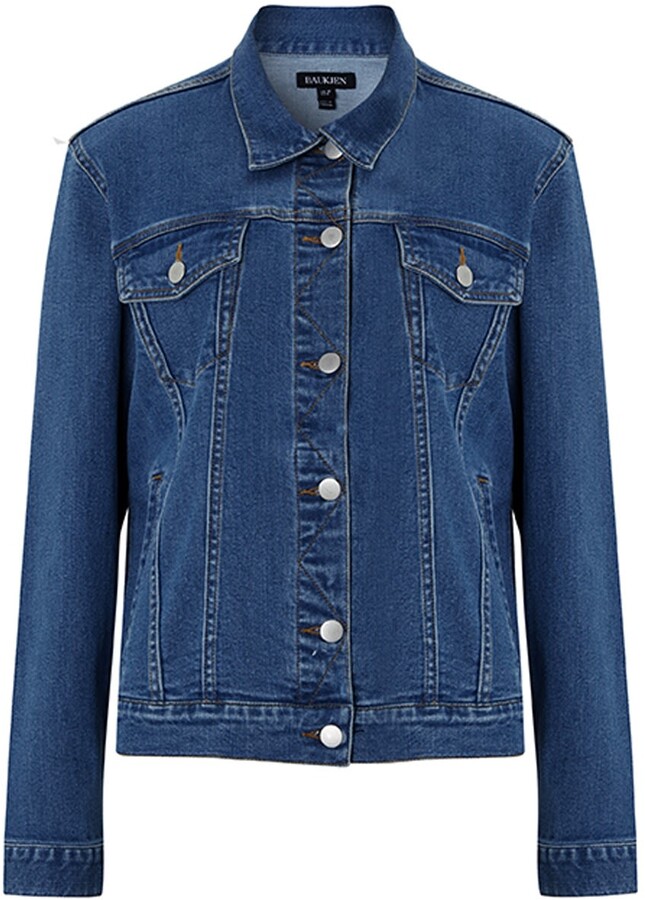 super soft denim jacket