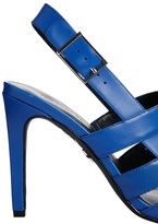 Thumbnail for your product : KG by Kurt Geiger KG Kurt Geiger Kimberly Blue Leather Slingback Heeled Sandals