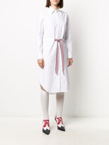 Thumbnail for your product : Thom Browne Belted Shirt Dress
