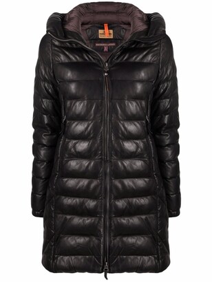 Parajumpers Padded Leather Coat