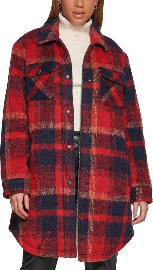 Plaid Shearling | Shop The Largest Collection | ShopStyle