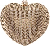 Thumbnail for your product : Nina Amorie Crystal Embellished Heart Minaudiere Clutch