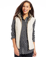 Thumbnail for your product : Charter Club Reversible Quilted Vest