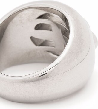 Balenciaga BB signet ring - ShopStyle