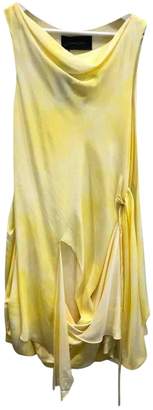Thakoon \N Yellow Silk Dresses