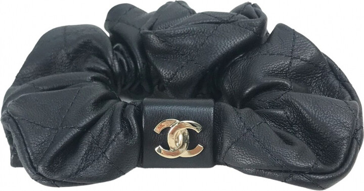 Chanel Leather hair accessory - ShopStyle