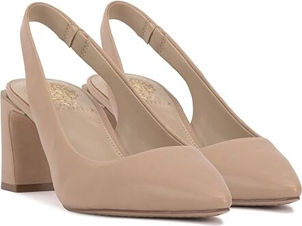 Vince Camuto Hamden High Women's Heels Soft Buff : 9.5 M, Leather