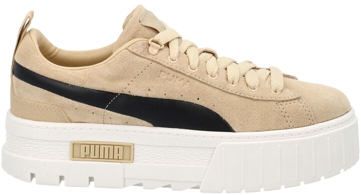 puma sneakers dames beige