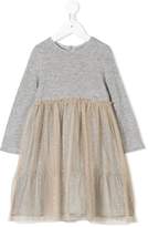 Thumbnail for your product : Il Gufo longsleeved tulle dress