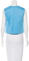 Thumbnail for your product : Clover Canyon Eyelet Neoprene Blouse