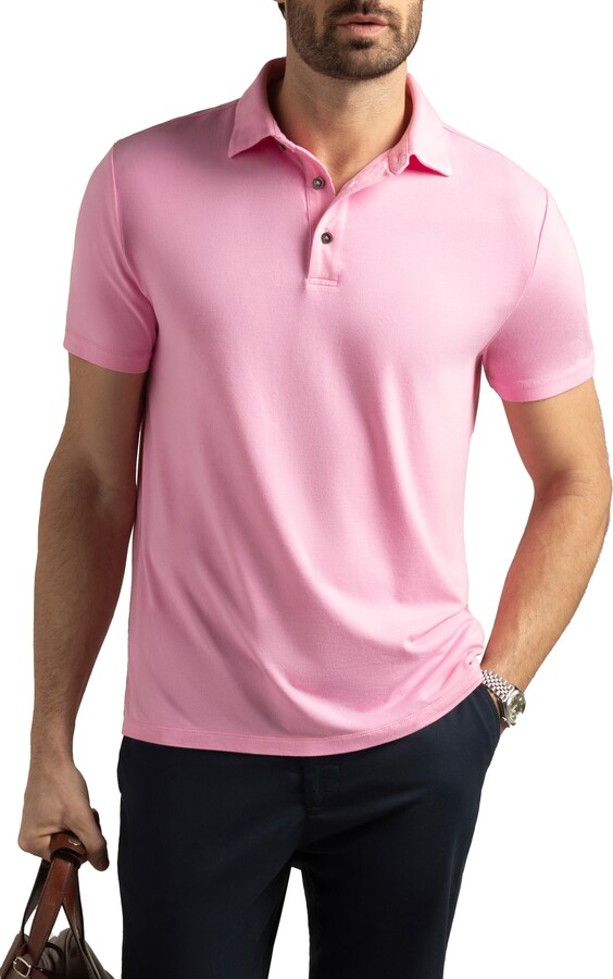 Hypernatural Pinehurst Classic Fit Cotton Blend Golf Polo