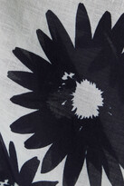 Thumbnail for your product : Stella McCartney Linda Gathered Floral-print Cotton-gauze Coverup