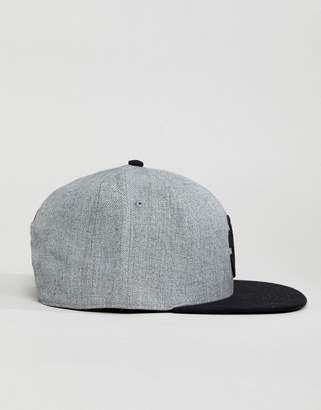 Element Knutsen Snapback Cap In Gray