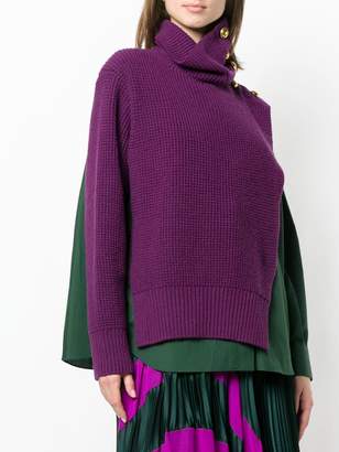 Sacai loose fitted sweater