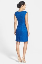 Thumbnail for your product : Adrianna Papell Scoop Neck Lace Sheath Dress