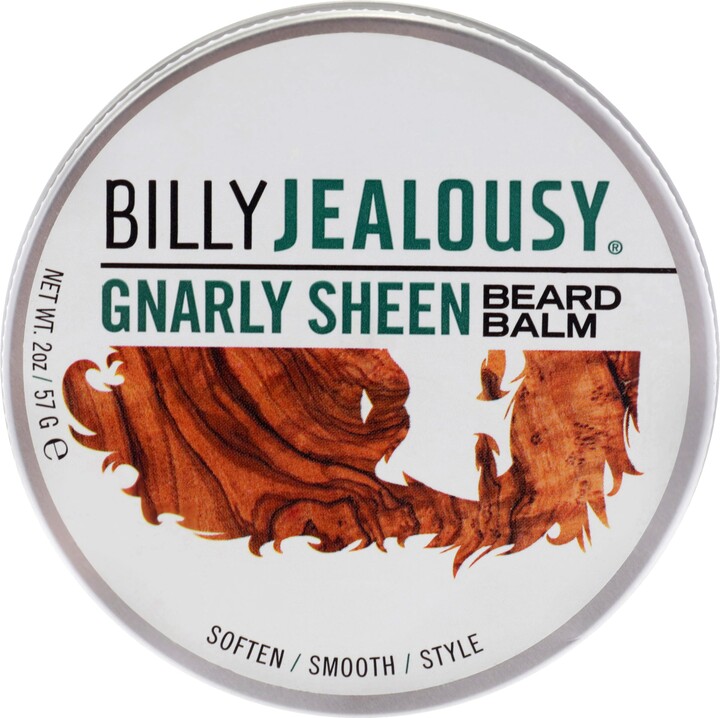 Billy Jealousy Gnarly Sheen Beard Balm by for Men - 2 oz Balm
