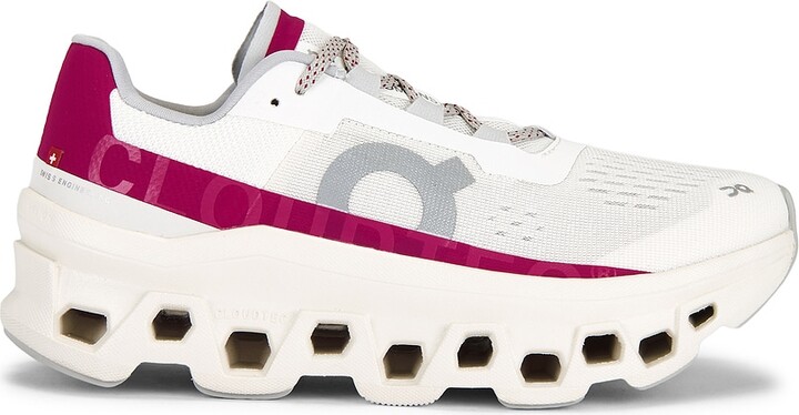 On Cloudmonster Sneaker in Pink