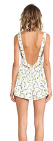 Thumbnail for your product : Toby Heart Ginger Banana Rama Playsuit