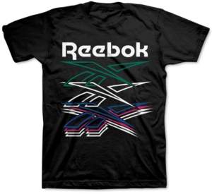 Reebok Men's Retro Grid Logo Graphic T-Shirt