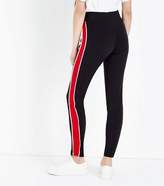 Thumbnail for your product : New Look Girls Red Contrast Stripe Side Leggings