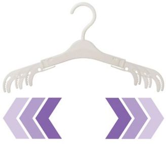 Dream Baby Dreambaby® 4-Pack Grohangers in White