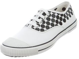 Comme des Garcons Printed Woven Sneakers