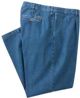 Mens Pleated Denim Pants - ShopStyle