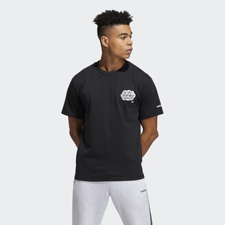 adidas All Day I Dream About Sneakers Dream Cloud Tee Black M Mens -  ShopStyle T-shirts
