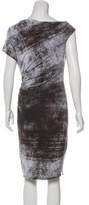 Thumbnail for your product : Helmut Lang Printed Sleeveless Dress