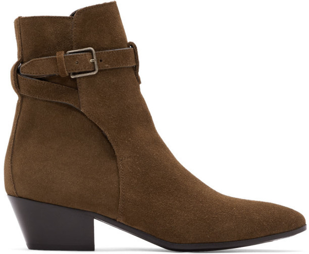 saint laurent jodhpur boots