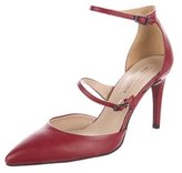 Thumbnail for your product : BCBGMAXAZRIA Leather Pointed-Toe Pumps