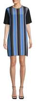 Thumbnail for your product : Diane von Furstenberg Striped Silk Shift Dress