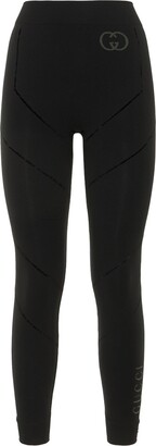 Gucci Brown GG Supreme Tights - ShopStyle Hosiery