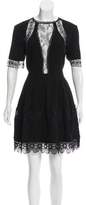 Thumbnail for your product : Nicholas Lace-Trimmed Mini Dress w/ Tags