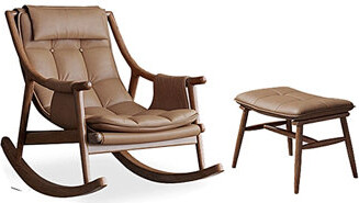 ChairVogue Luxury Ergonomic Rocking Chair Solid Wood Rocking Chair