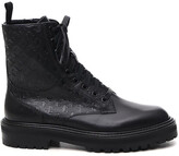 Thumbnail for your product : Jimmy Choo Logo Motif Combat Boots