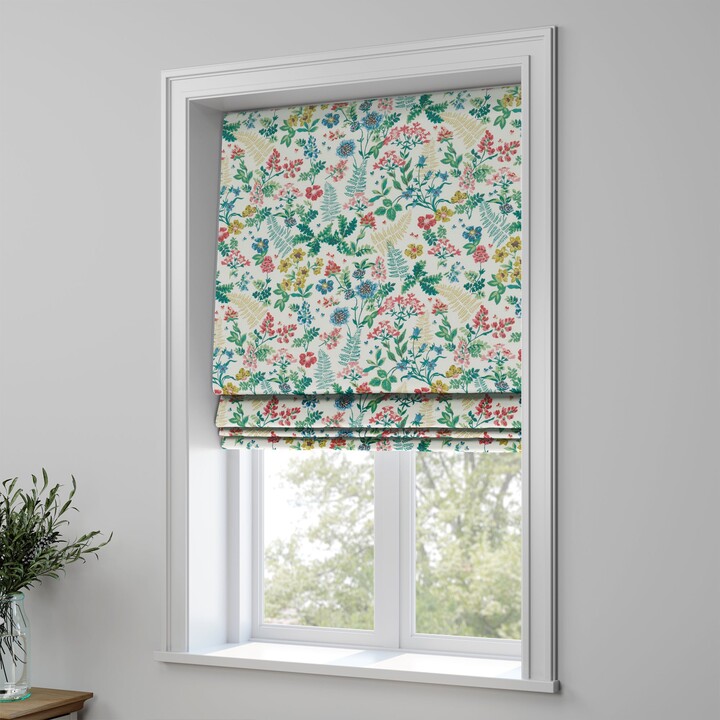 Dunelm Twilight Made to Measure Roman Blind Twilight Garden Multi