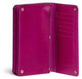 Thumbnail for your product : Sophie Hulme 'Richmond' leather foldover long wallet