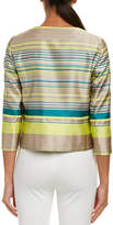 Thumbnail for your product : Lafayette 148 New York Tilda Silk-Blend Jacket