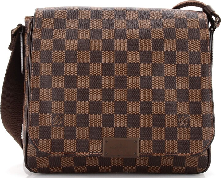 Louis Vuitton, Bags, Louis Vuitton District Messenger Bag Damier Pm Brown