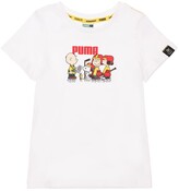 Thumbnail for your product : Puma Peanuts Print Cotton Jersey T-shirt