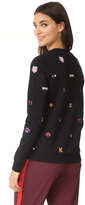Thumbnail for your product : Kenzo Allover Multi Icons Classic Sweatshirt