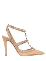 Thumbnail for your product : Valentino 100mm Patent Leather Rockstud Pumps