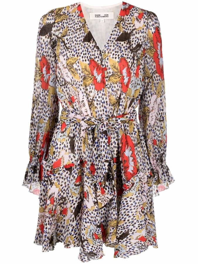 Dvf Leopard Dress | Shop the world's largest collection of fashion 