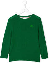Thumbnail for your product : Burberry Kids embroidered logo jumper