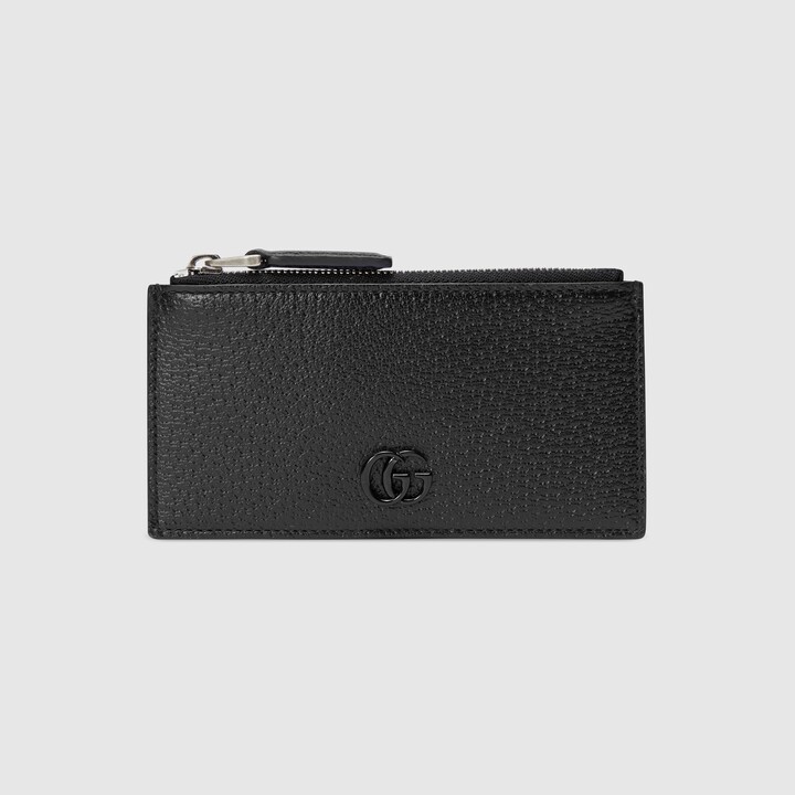 Gucci GG Marmont zip card case ShopStyle Wallets