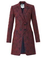 Thumbnail for your product : Kenzo Jacquard scale-print coat