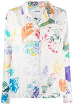 Thumbnail for your product : Soulland Lia printed pyjama-style shirt