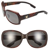 Thumbnail for your product : Zeal Optics Women's 61Mm Polarized Plant Based Sunglasses - Black Gloss