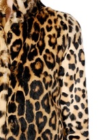 Thumbnail for your product : Blugirl Leopard Printed Lapin Fur Coat